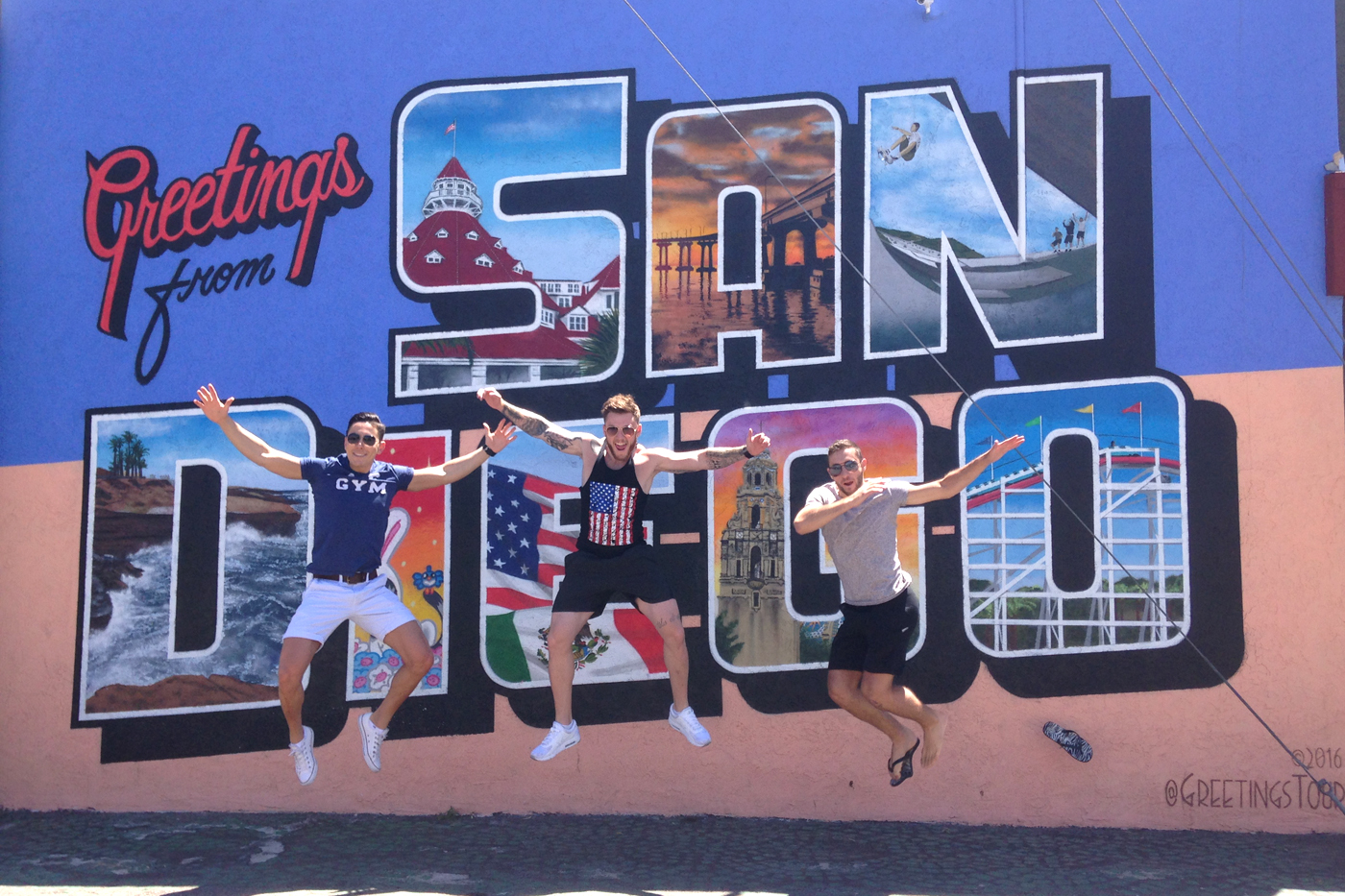 San Diego! A top tourist destination!