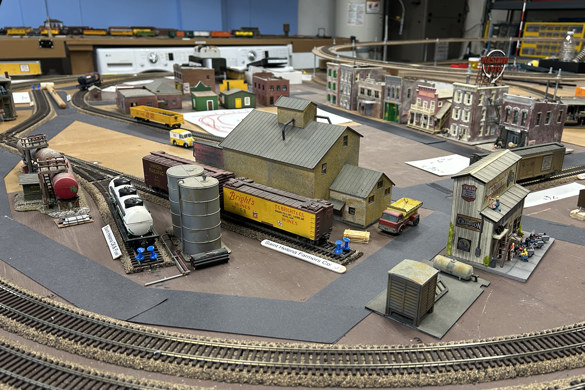 Sonoma Valley Napa Valley Railroad dowtown area.