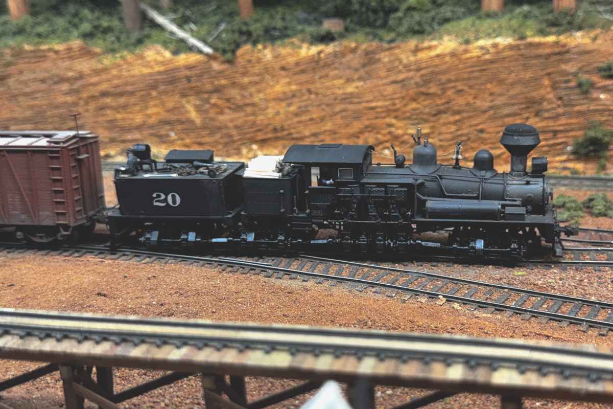 Nevada County Railroad Shay lomotive